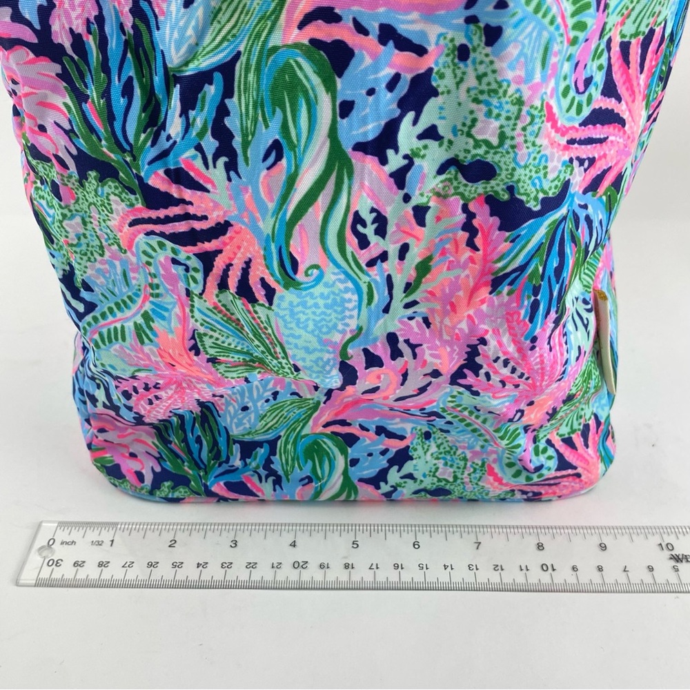 Lilly Pulitzer Mermaid Print Soft Side Wine Cooler - Picture 9 of 11